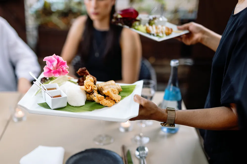 Frisch servierte Vorspeisen im House of Thailand